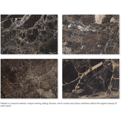 Laros End Table - Dark Emperador 112368 112368 LAROS END TABLE DARK EMPERADOR 7