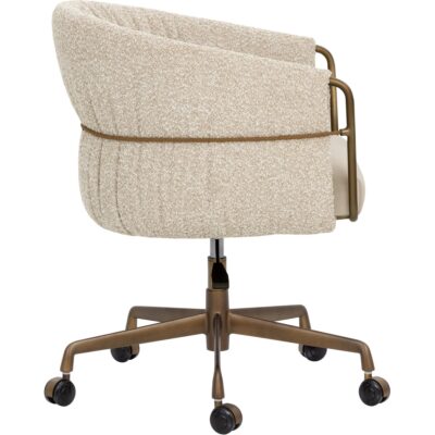 Olma Office Chair - Meg Taupe / Santa Cruz Oatmeal 112388 112388 OLMA OFFICE CHAIR SANTA CRUZ OATMEAL MEG TAUPE 22