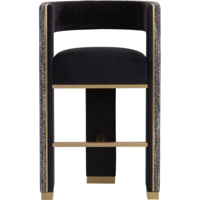 Adamina Barstool - Abbington Black / Hobbes Night 112390 112390 2