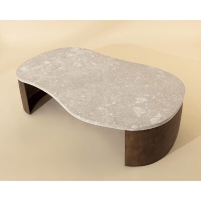 Nafisa Coffee Table 11 Nafisa Coffee Table 112397 112397 NAFISA COFFEE TABLE VERSACE GREIGE 2