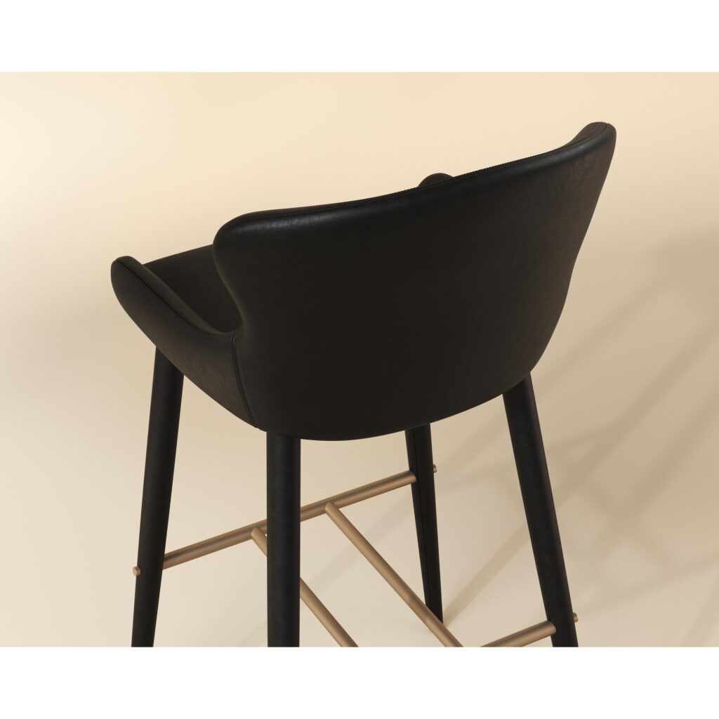Evora Barstool - Bravo Black - Image 3