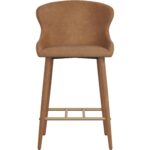 Evora Counter Stool - Milliken Cognac 112404 112404 EVORA COUNTER STOOL MILLIKEN COGNAC 21