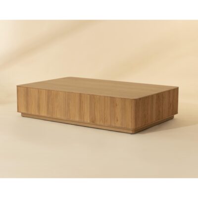Kalla Coffee Table - Rectangular - Rustic Oak