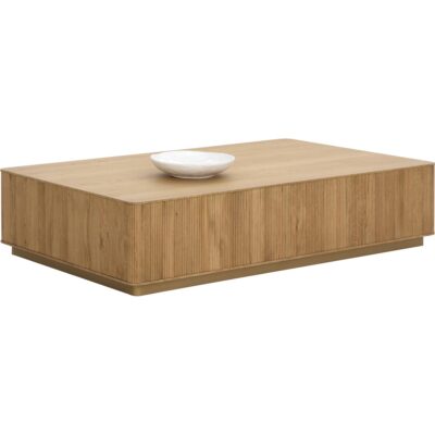 Kalla Coffee Table - Rectangular - Rustic Oak 112407 112407 KALLA RECTANGULAR COFFEE TABLE RUSTIC OAK 20