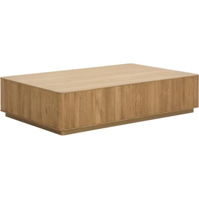 Kalla Coffee Table - Rectangular - Rustic Oak 112407 112407 KALLA RECTANGULAR COFFEE TABLE RUSTIC OAK 21