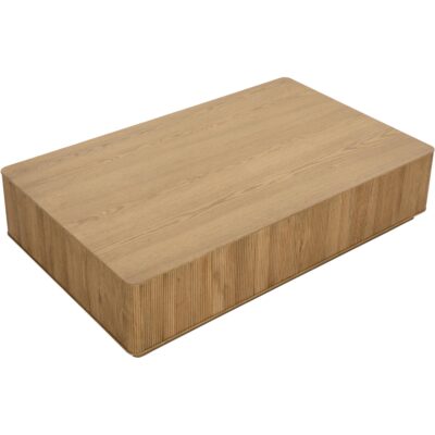 Kalla Coffee Table - Rectangular - Rustic Oak 112407 112407 KALLA RECTANGULAR COFFEE TABLE RUSTIC OAK 23