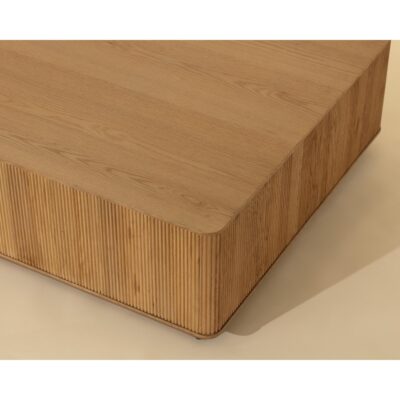 Kalla Coffee Table - Rectangular - Rustic Oak 112407 112407 KALLA RECTANGULAR COFFEE TABLE RUSTIC OAK 6
