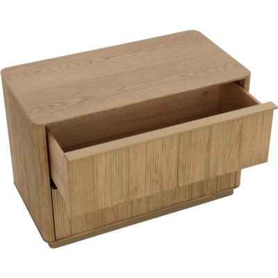 Kalla Nightstand - Large - Rustic Oak 112408 112408 KALLA NIGHTSTAND LARGE RUSTIC OAK 24