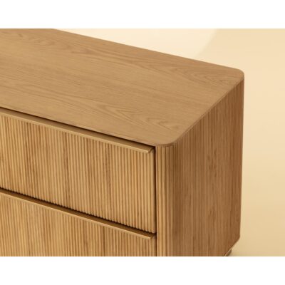 Kalla Nightstand - Large - Rustic Oak 112408 112408 KALLA NIGHTSTAND LARGE RUSTIC OAK 6