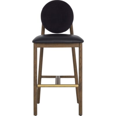 Orabell Barstool - Bravo Black / Abbington Black 112412 112412 ORABELL BARSTOOL BRAVO BLACK ABBINGTON BLACK 21