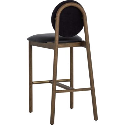 Orabell Barstool - Bravo Black / Abbington Black 112412 112412 ORABELL BARSTOOL BRAVO BLACK ABBINGTON BLACK 23