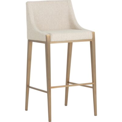 Dionne Barstool - Monument Oatmeal 112415 112415 DIONNE BARSTOOL MONUMENT OATMEAL 20