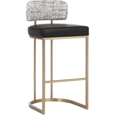 Larissa Barstool - Bravo Black / Halton Birch 112425 112425 LARISSA BARSTOOL BRAVO BLACK HALTON BIRCH 20