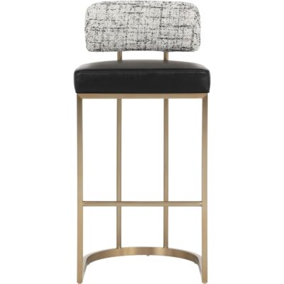 Larissa Barstool - Bravo Black / Halton Birch 112425 112425 LARISSA BARSTOOL BRAVO BLACK HALTON BIRCH 21