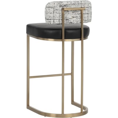 Larissa Barstool - Bravo Black / Halton Birch 112425 112425 LARISSA BARSTOOL BRAVO BLACK HALTON BIRCH 23