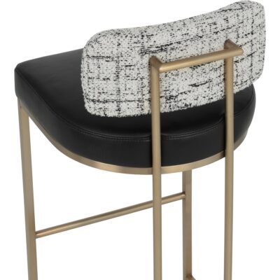 Larissa Barstool - Bravo Black / Halton Birch 112425 112425 LARISSA BARSTOOL BRAVO BLACK HALTON BIRCH 26