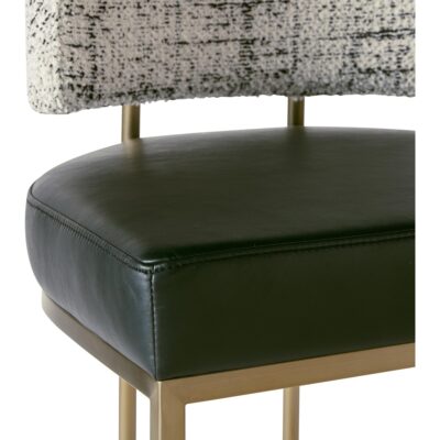 Larissa Barstool - Bravo Black / Halton Birch 112425 112425 LARISSA BARSTOOL BRAVO BLACK HALTON BIRCH 7