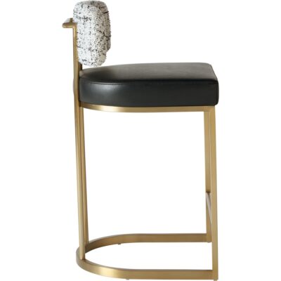 Larissa Counter Stool - Bravo Black / Halton Birch 112426 112426 LARISSA COUNTER STOOL BRAVO BLACK HALTON BIRCH 2