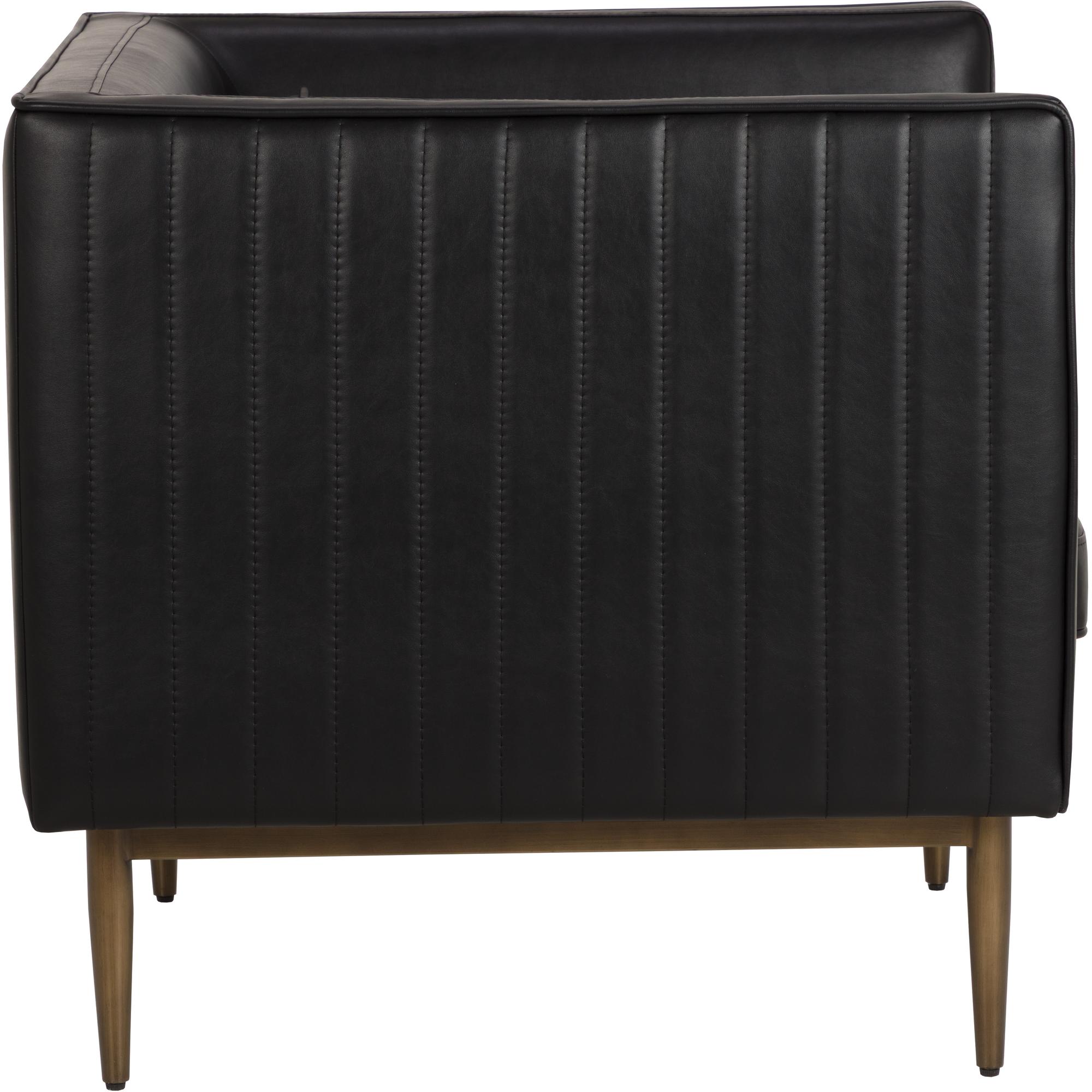 Batavia Armchair - Bravo Black 3 Batavia Armchair - Bravo Black - Image 3