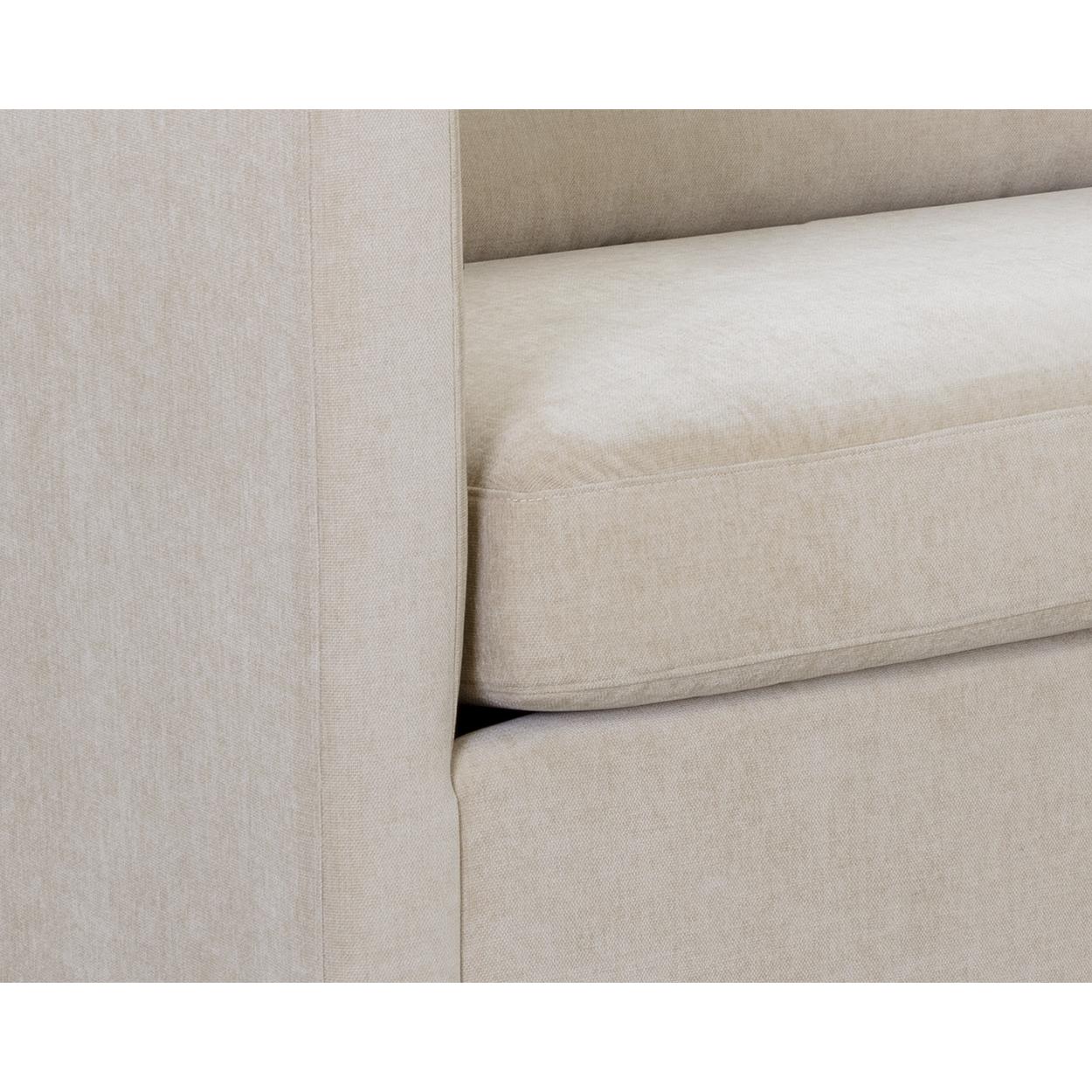 Leander Sofa - Danny Cream 4 Leander Sofa - Danny Cream - Image 4