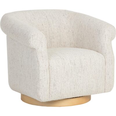 Libby Swivel Lounge Chair - Hailey Moon