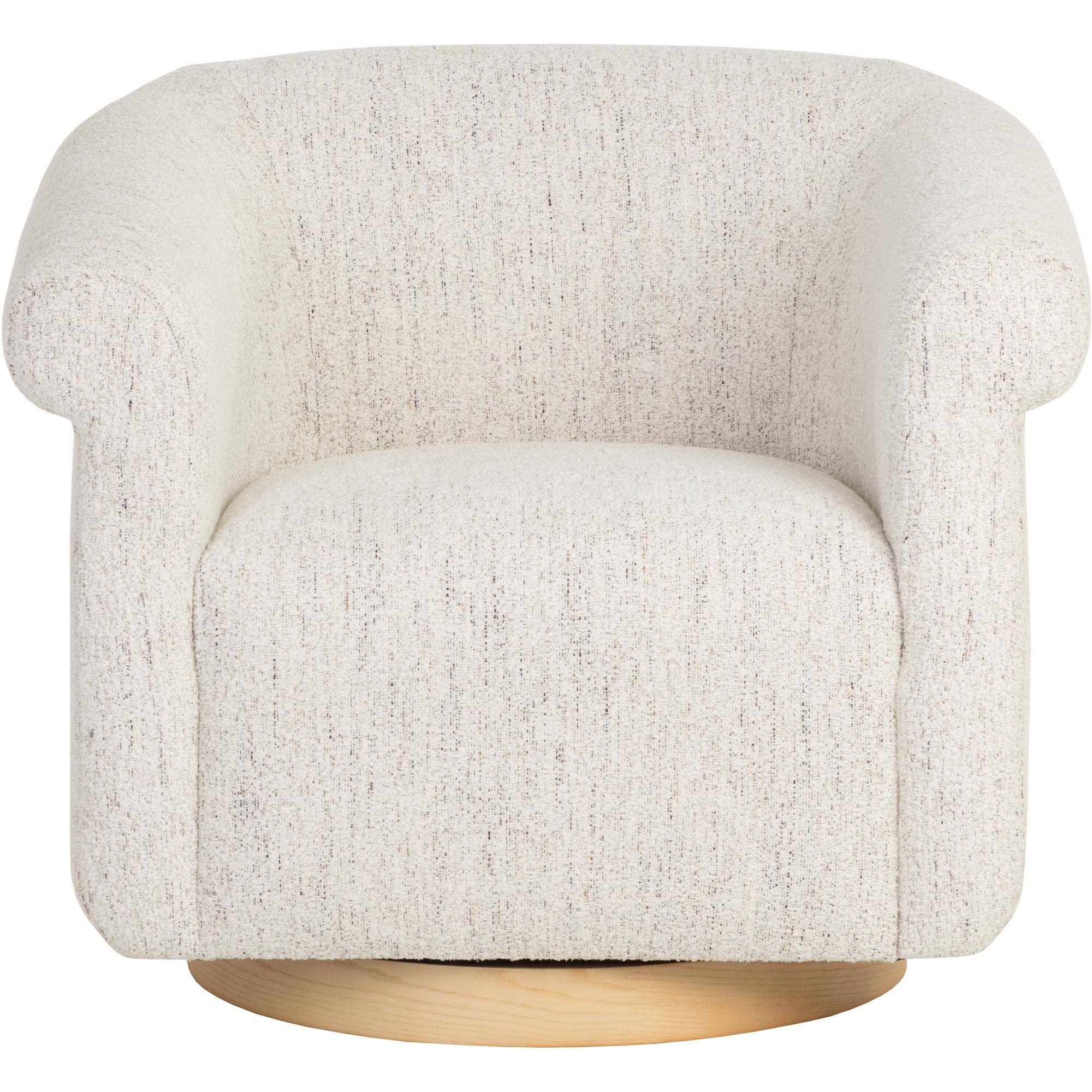 Libby Swivel Lounge Chair - Hailey Moon 2 Libby Swivel Lounge Chair - Hailey Moon - Image 2