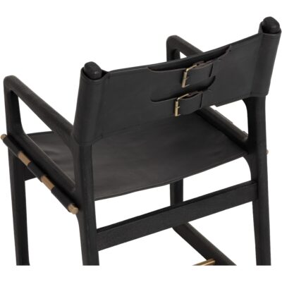 Enver Dining Armchair - Carraway Black Leather 9 Enver Dining Armchair - Carraway Black Leather 112494 112494 5