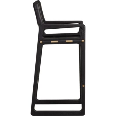Enver Barstool - Carraway Black Leather 112497 112497 3