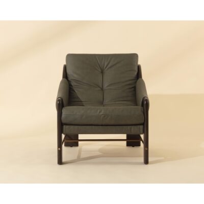 Rafferty Lounge Chair - Brown - Ludlow Dark Olive Leather 9 Rafferty Lounge Chair - Brown - Ludlow Dark Olive Leather 112512 112512 RAFFERTY LOUNGE CHAIR BROWN LUDLOW DARK OLIVE LEATHER 1