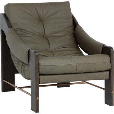 Rafferty Lounge Chair - Brown - Ludlow Dark Olive Leather 10 Rafferty Lounge Chair - Brown - Ludlow Dark Olive Leather 112512 112512 RAFFERTY LOUNGE CHAIR BROWN LUDLOW DARK OLIVE LEATHER 20