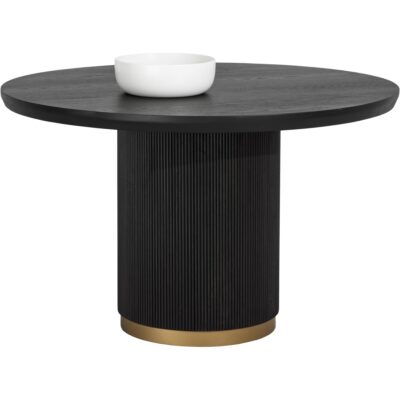 Kalla Dining Table - Round - Charcoal - 48" 112515 112515 KALLA DINING TABLE ROUND CHARCOAL 48 20