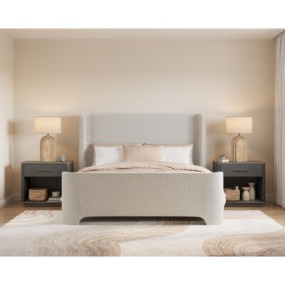 Ives Bed - King - Copenhagen White 112524 112524 IVES BED KING COPENHAGEN WHITE 10