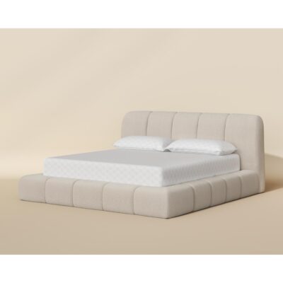 Olena Bed - King - Santa Cruz Oatmeal