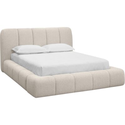 Olena Bed - Queen - Santa Cruz Oatmeal 112528 112528 112528 OLENA BED QUEEN SANTA CRUZ OATMEAL 1
