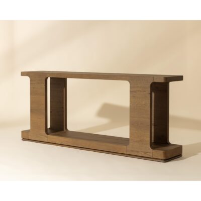 Hercules Console Table - Aged Brown