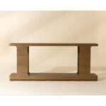 Hercules Console Table - Aged Brown 112531 112531 HERCULES CONSOLE TABLE AGED BROWN 1