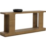 Hercules Console Table - Aged Brown 112531 112531 HERCULES CONSOLE TABLE AGED BROWN 20