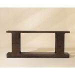 Hercules Console Table - Aged Brown 112531 112531 HERCULES CONSOLE TABLE HONEY GREY 1