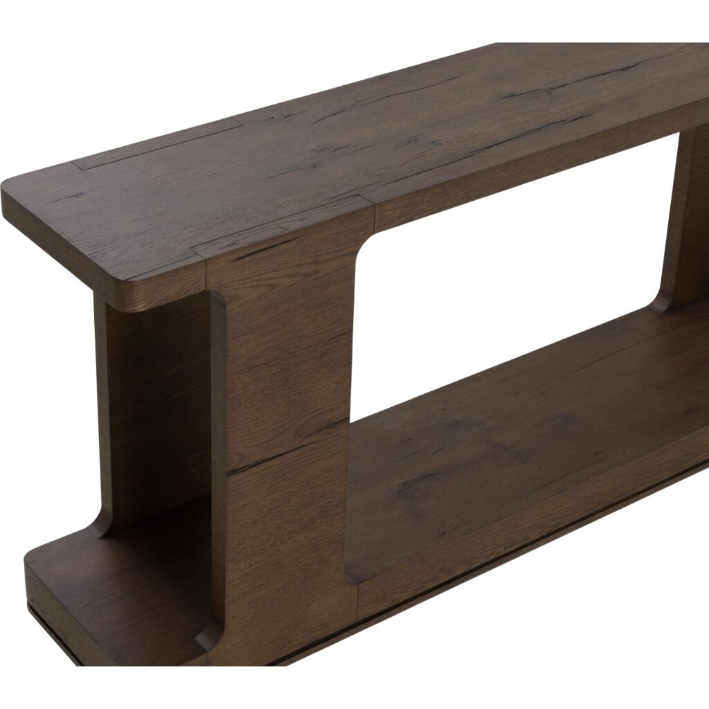 Hercules Console Table - Aged Brown - Image 14