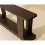 Hercules Console Table - Aged Brown 112531 112531 HERCULES CONSOLE TABLE HONEY GREY 6