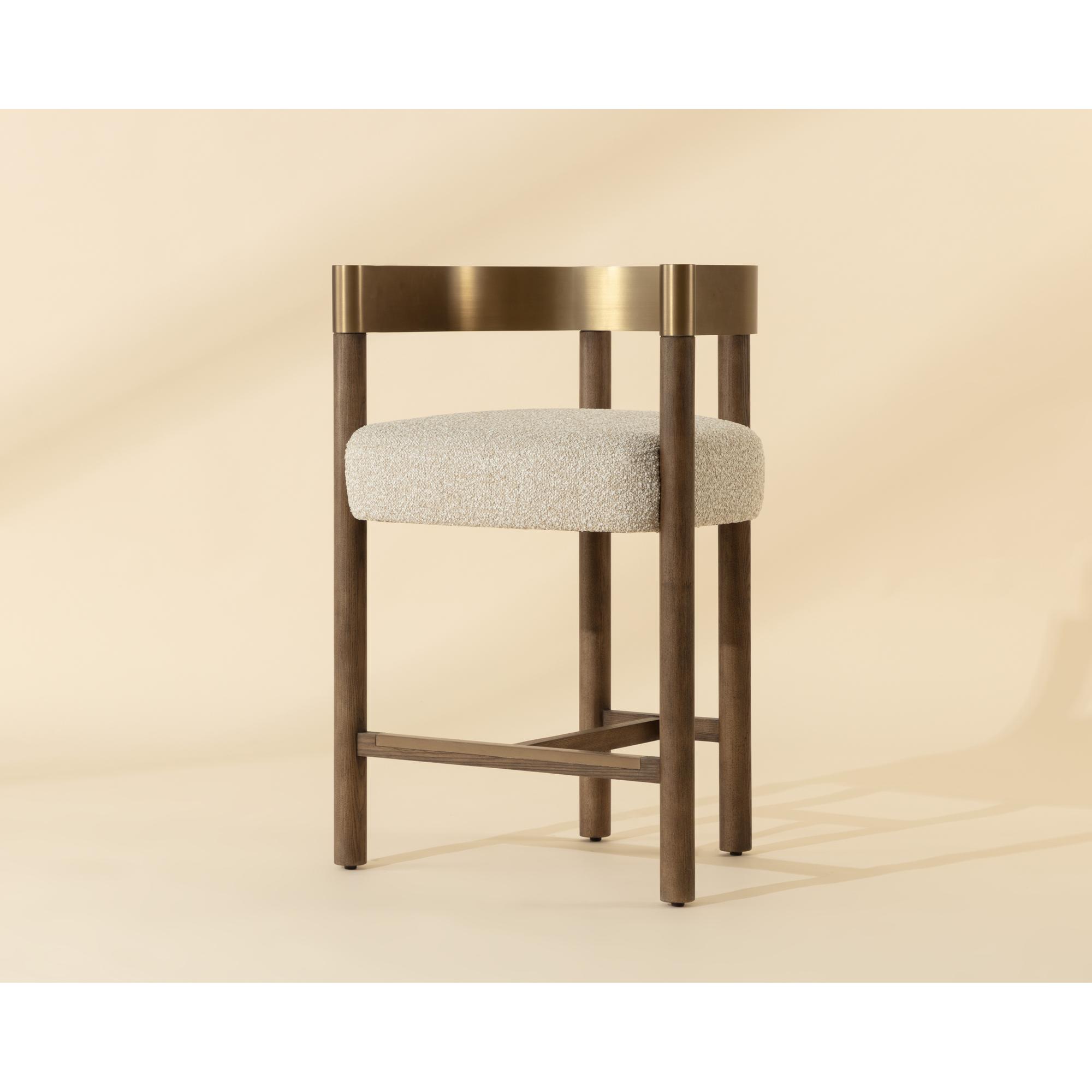 Manolo Counter Stool - Santa Cruz Oatmeal 6 Manolo Counter Stool - Santa Cruz Oatmeal - Image 6