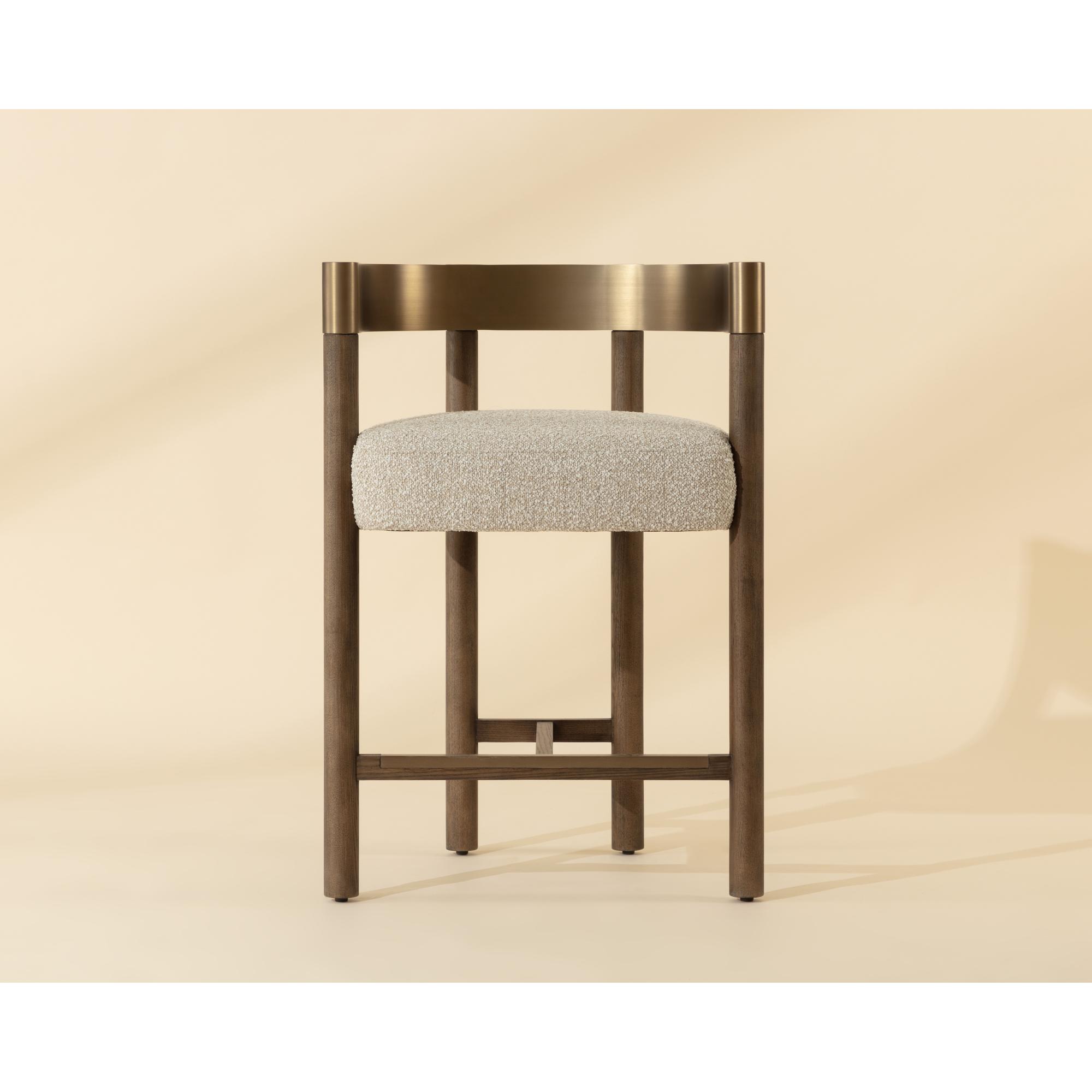 Manolo Counter Stool - Santa Cruz Oatmeal 7 Manolo Counter Stool - Santa Cruz Oatmeal - Image 7