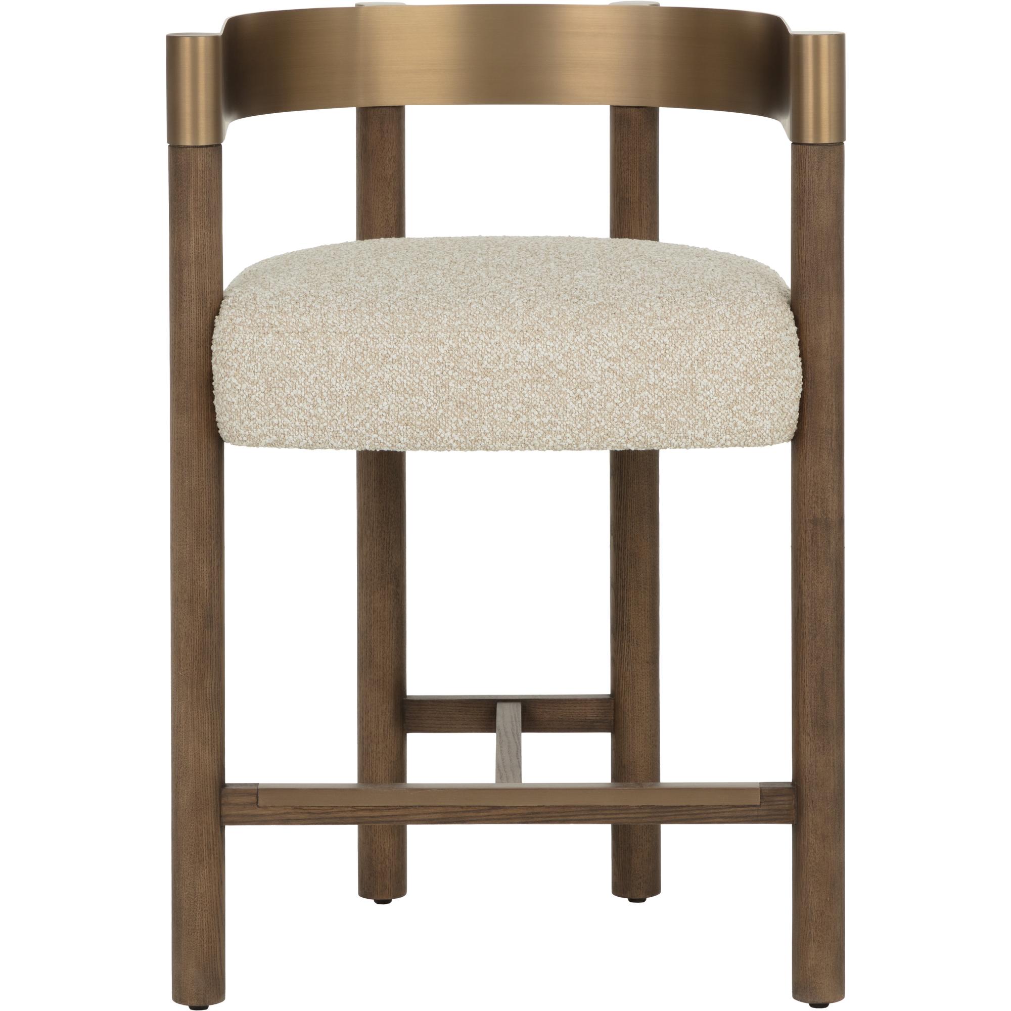 Manolo Counter Stool - Santa Cruz Oatmeal 2 Manolo Counter Stool - Santa Cruz Oatmeal - Image 2