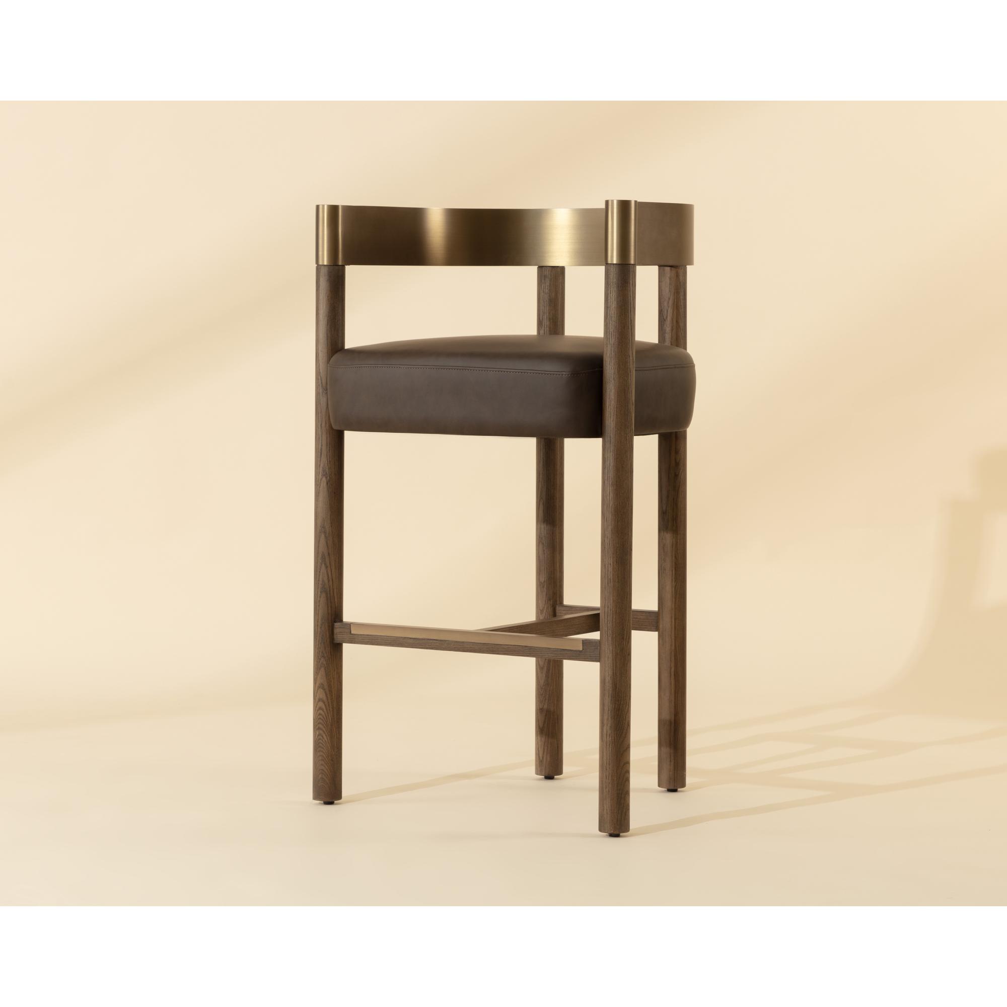 Manolo Barstool - Eglinton Espresso 6 Manolo Barstool - Eglinton Espresso - Image 6
