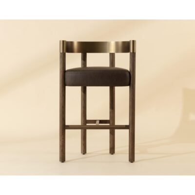 Manolo Barstool - Eglinton Espresso 14 Manolo Barstool - Eglinton Espresso 112548 112548 MANOLO BARSTOOL MILLIKEN ESPRESSO 1