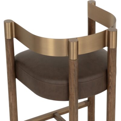 Manolo Barstool - Eglinton Espresso 12 Manolo Barstool - Eglinton Espresso 112548 112548 MANOLO BARSTOOL MILLIKEN ESPRESSO 26