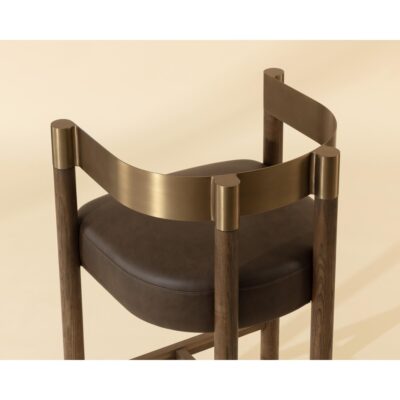 Manolo Barstool - Eglinton Espresso 15 Manolo Barstool - Eglinton Espresso 112548 112548 MANOLO BARSTOOL MILLIKEN ESPRESSO 6