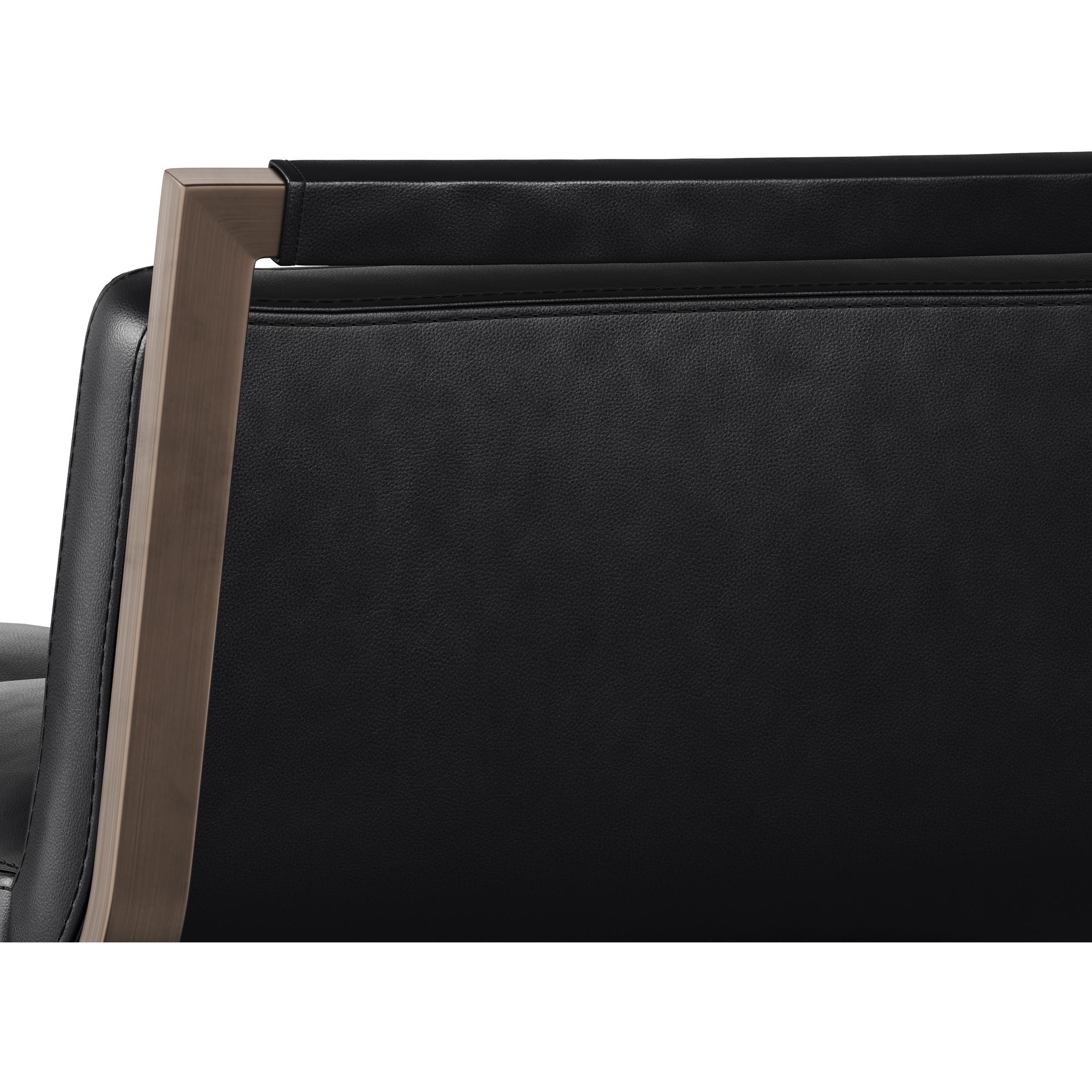 Arizona Swivel Counter Stool - Bravo Black 5 Arizona Swivel Counter Stool - Bravo Black - Image 5