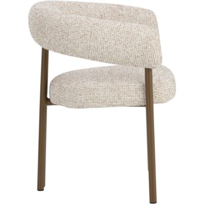 Oniva Dining Armchair - Antique Bronze - Noah Ecru 12 Oniva Dining Armchair - Antique Bronze - Noah Ecru 112556 112556 ONIVA DINING ARMCHAIR ANTIQUE BRONZE NOAH ECRU 22