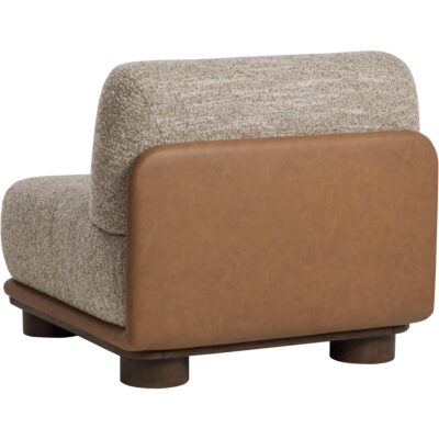 Tomo Lounge Chair - Holden Dusty Greige / Milliken Cognac 112569 112569 4